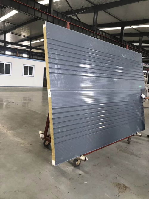 豎裝暗釘承插式80mm厚鋁鎂錳不銹鋼聚氨酯巖棉夾芯板