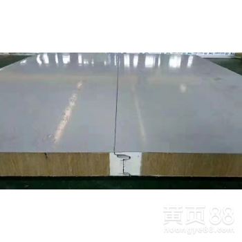 【安徽變電站用聚氨酯封邊巖棉夾芯板-隱藏式橫裝板】- 