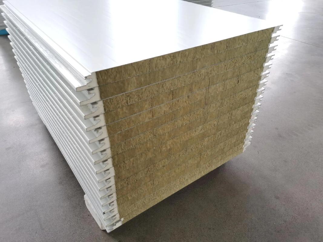 聚氨酯封邊巖棉夾芯板廠家#聚氨酯封邊巖棉夾芯板 #廠房外墻