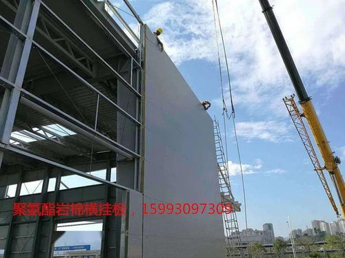 pur pir 巖棉板墻面 屋面板,聚氨酯封邊巖棉夾芯板