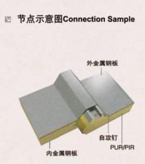 聚氨酯夾芯板圖片|聚氨酯夾芯板樣板圖|聚氨酯夾芯板-京泊興彩鋼鋼結構工程(北京)